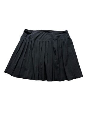 Toad&Co Black Sunkissed Pleated Skort Women's Size Medium Hiking Travel